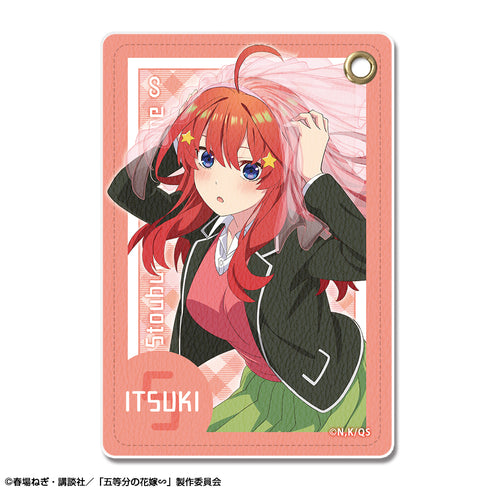 『五等分の花嫁∽』レザーパスケース デザイン10(中野五月/B)